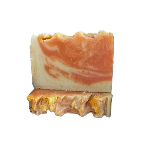 Handmade soap with argan