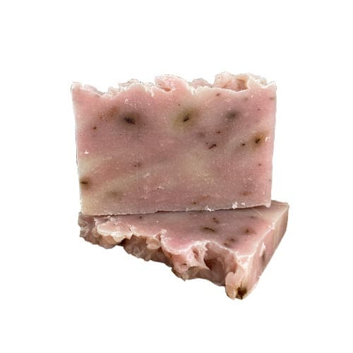 Handmade soap with rosehip