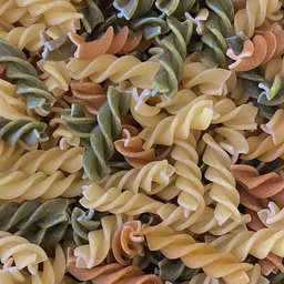 [10469] Organic Tri-color fusilli pasta